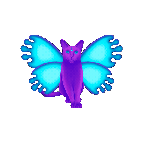 Sci-Fi Art Sticker by Deep Space Violet