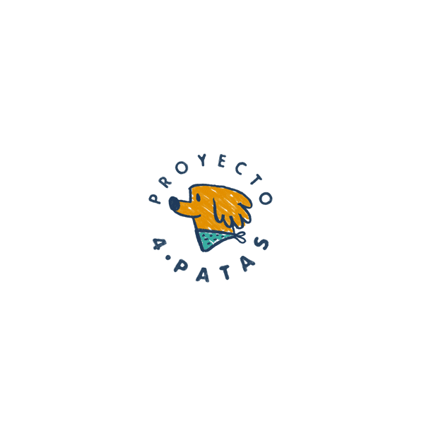 P4P Proyecto4Patas Sticker