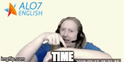 time total physical response GIF by ALO7.com