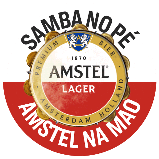 Samba Sticker by Amstel Brasil