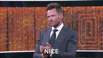 Joel Mchale Yes GIF by ABC Network
