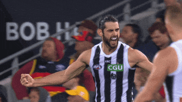 Happy Goal GIF by CollingwoodFC