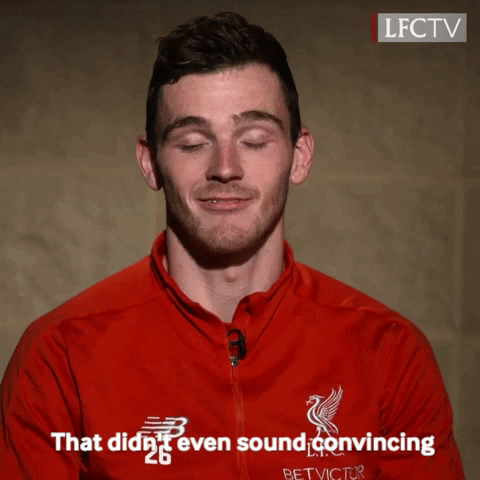 Andy Robertson Ok GIF by Liverpool FC