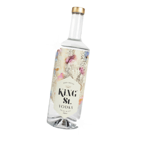 Kate Hudson Drink Sticker by King St. Vodka for iOS & Android | GIPHY
