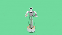 embarassed robot