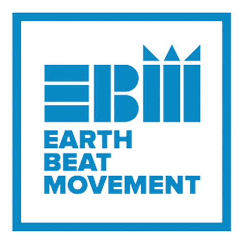 Logo Earth Beat Movement Sticker