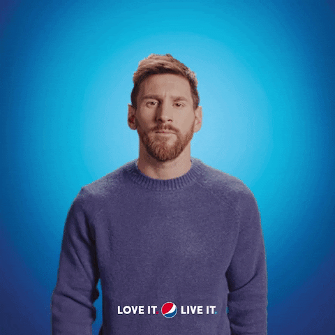 hat trick messi GIF by Pepsi
