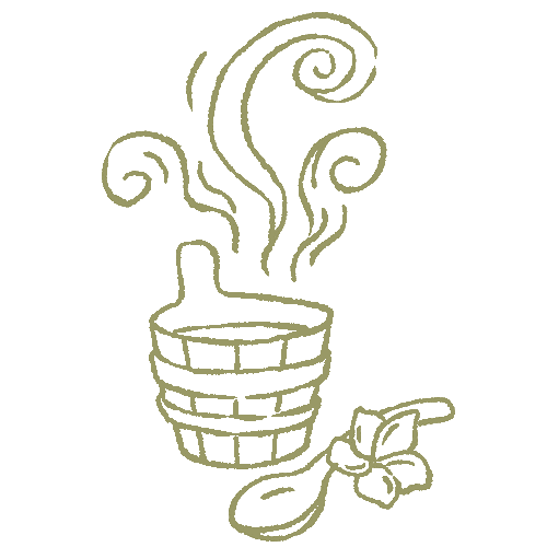 Sauna Sticker by Vabali Spa