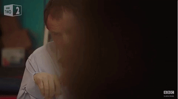 W1A Ian Fletcher Side Eye GIF