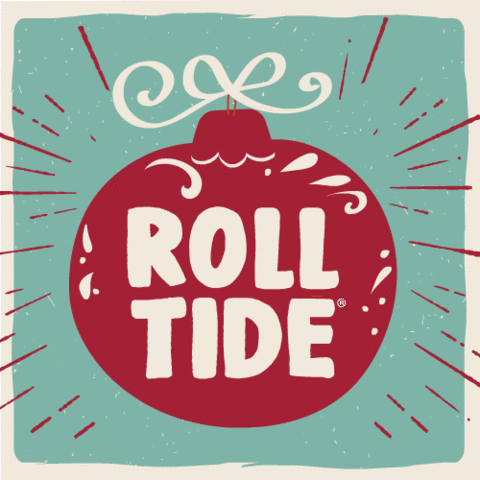 Ornament Roll Tide GIF by The University of Alabama