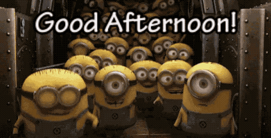 Good Afternoon Minions GIF