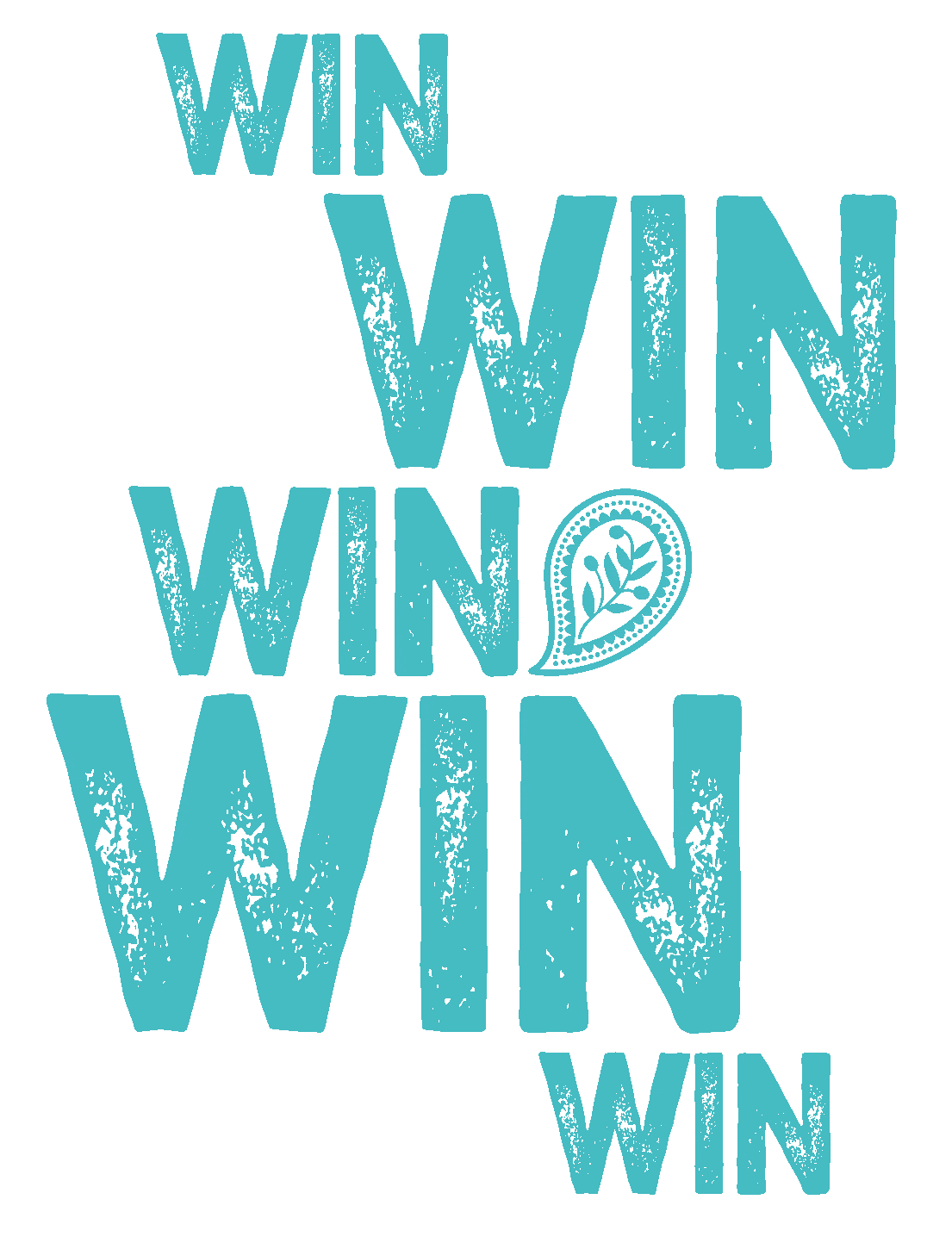 Winwin Win Sticker by Florentin Organic Kitchen