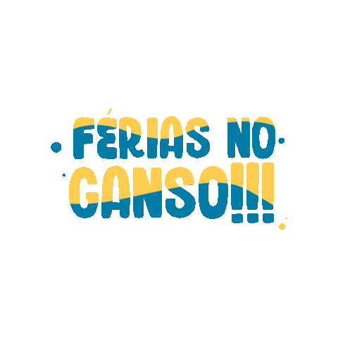 Feriasnoganso Sticker by Ganso Complexo de Lazer