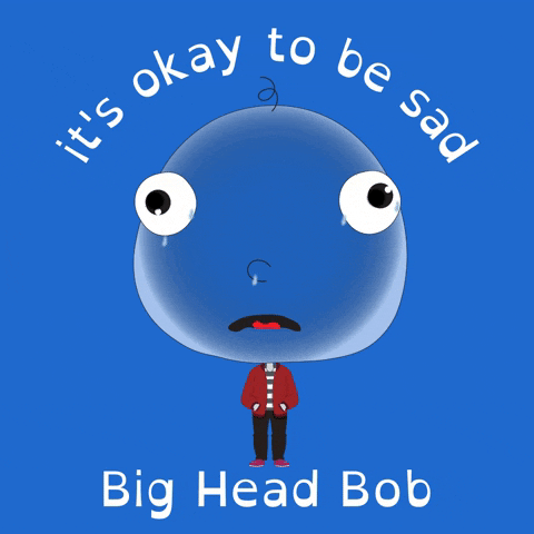 Big Head Love GIF by BigHeadBob.com