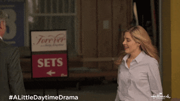 Jen Lilley Smiling GIF by Hallmark Channel