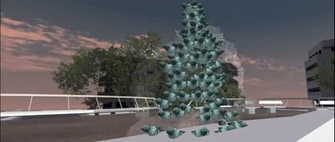Bird Three.Js GIF