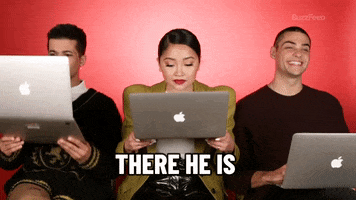 There He Is Lana Condor GIF by BuzzFeed
