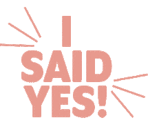 Pink Wedding Sticker by Southern Bride Magazine