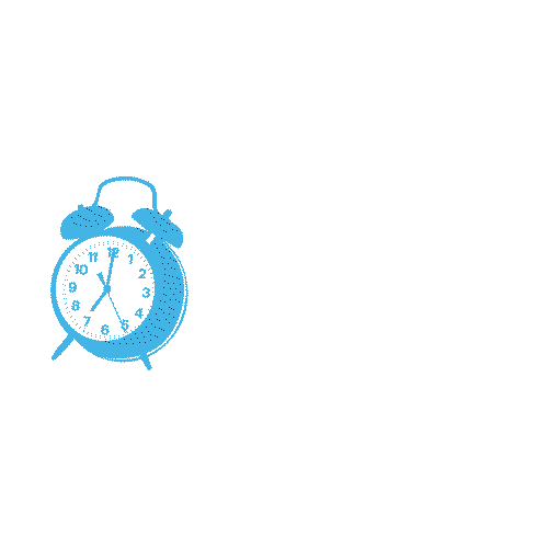 Light Blue Clock Sticker by #LifeAtGartner