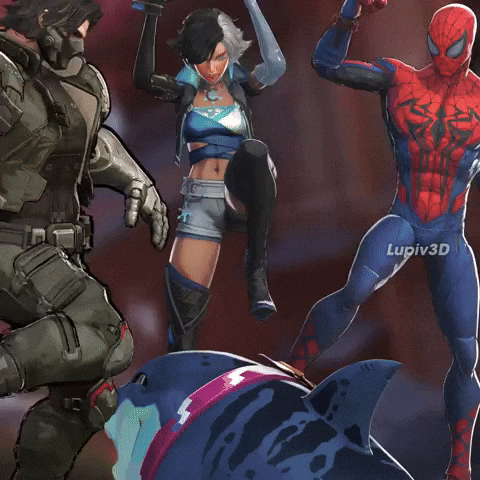 Winter Soldier Spiderman GIF