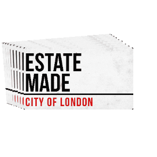 Estate Made Man Clothes Sticker