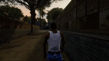 Grand Theft Auto Walking GIF by Rockstar Games
