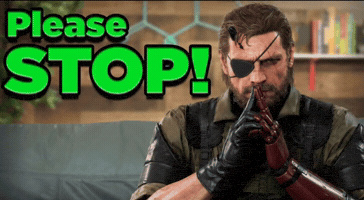 Please Stop Metal Gear Solid V GIF