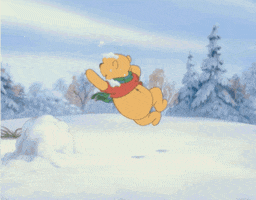 snow day winter GIF by Disney