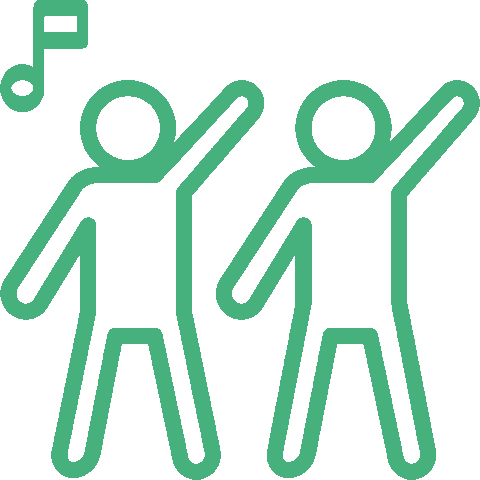 Stick Man Dancing Sticker By Sounder App Sticker