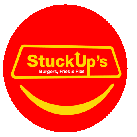 StuckUp's Burgers Sticker