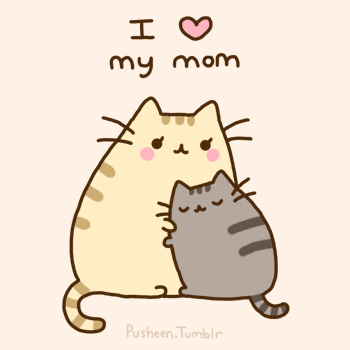 pusheen cat mothers day