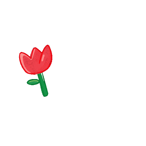 Rainbow Flowers Sticker