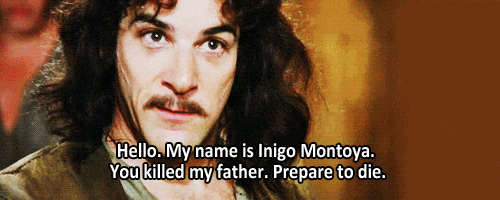 the princess bride mandy patinkin inigo montoya