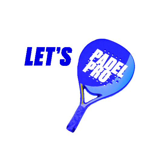 Lets Padel Sticker by Padel Pro