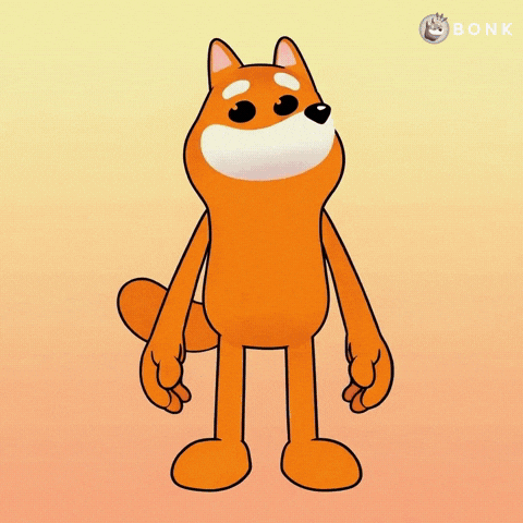 Greeting Light Particles GIF by BONK