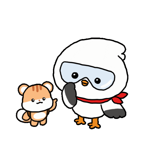 달이 Sticker by PPS