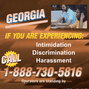 Georgia voter intimidation, discrimination, harassment hotline