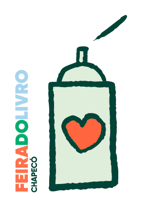 Feira do Livro Chapecó Sticker