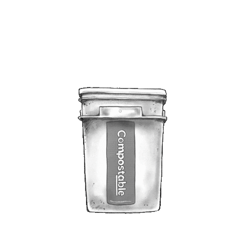 Compostable LA Sticker