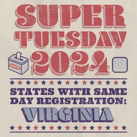 Register To Vote Super Tuesday GIF