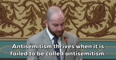 Antisemitism GIF by GIPHY News