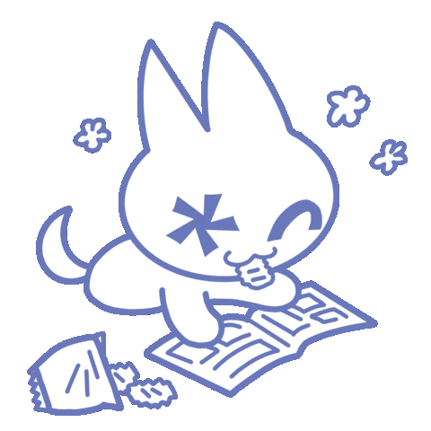 Cat Kitty Sticker by luckycavity