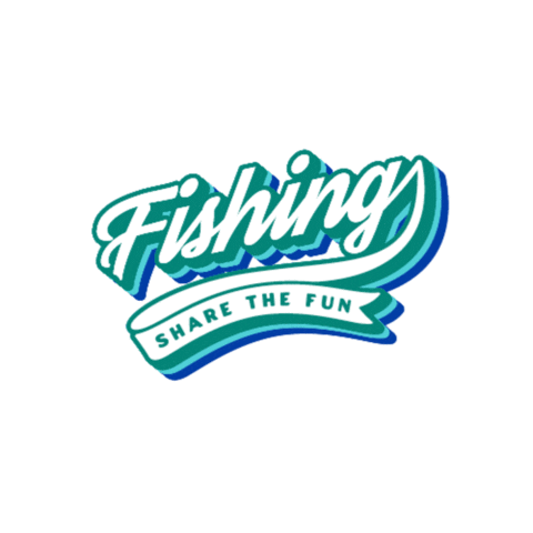 FishingShareTheFun Sticker