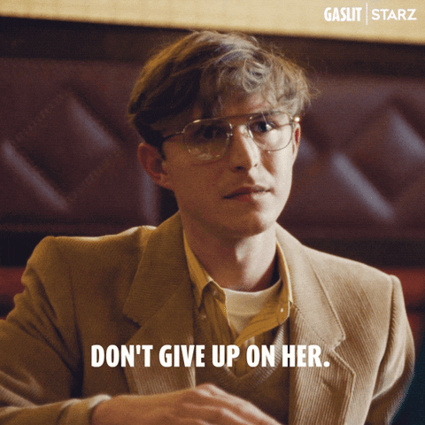 Give Up Care GIF by Gaslit