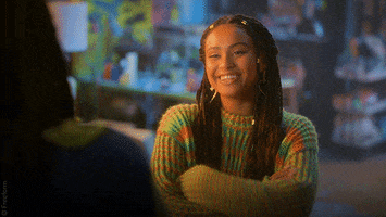 Season 4 Reaction GIF by grown-ish Season 4 Reaction GIF by grown-ish