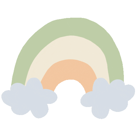 Rainbow Hearts Sticker