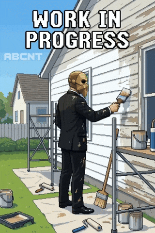 Work In Progress Painting GIF by ABCNT