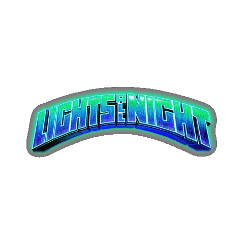 Lights All Night Lan Sticker by Disco Donnie Presents