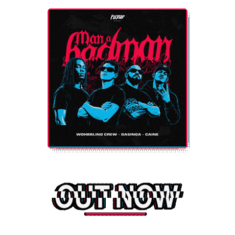 Dancehall Badman Sticker by Wohbbling Crew