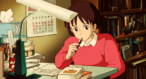 Studio Ghibli Study Gif - Find &Amp; Share On Giphy